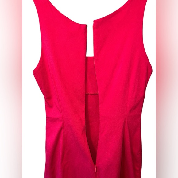 Express Fuchsia Sleeveless Midi Dress – Size 7/8 - Picture 4 of 10